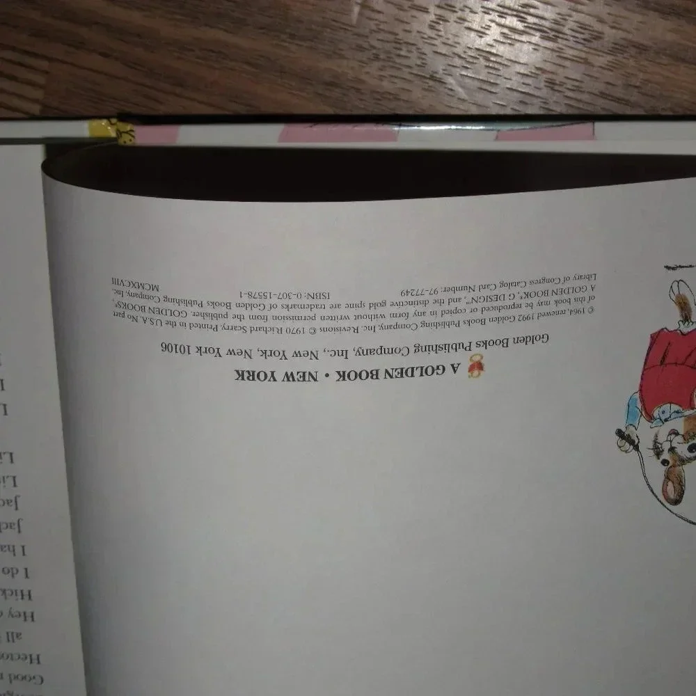 Richard Scarry's BEST MOTHER GOOSE EVER Book